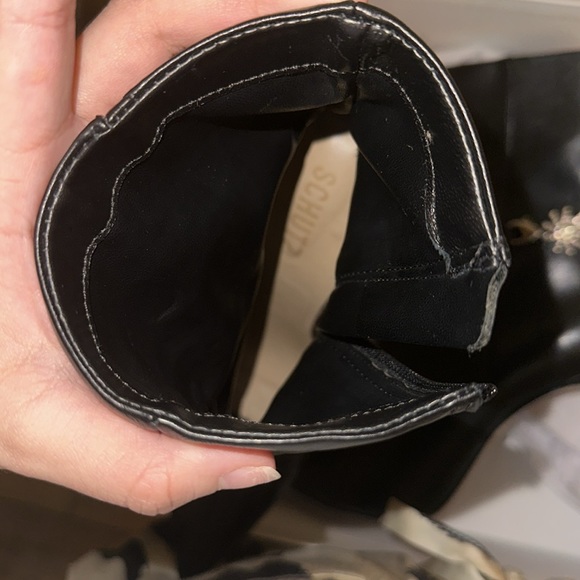 Schutz Clementine Nappa Leather Bootie - Picture 10 of 12